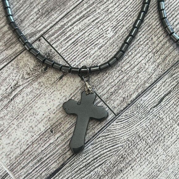 Hematite Necklaces Bundle of 3 - Picture 2 of 5